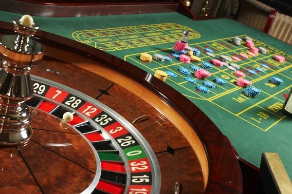 Live dealer studio multi-camera setup showing roulette table